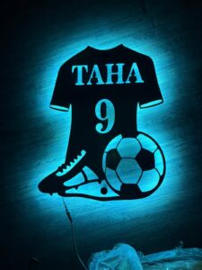ACRYLIC SHIRT WITH COSTUMIZED NAME OR NUMBER